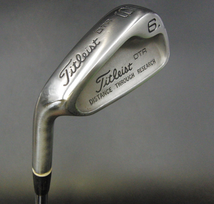 Left Handed Titleist DTR 6 Iron Regular Steel Shaft Masters Grip