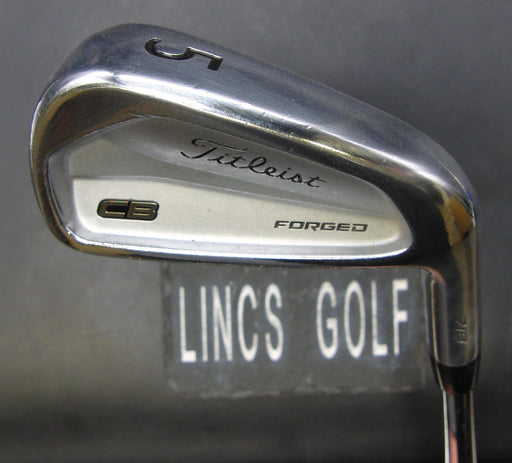 Titleist 718 CB Forged 5 Iron Stiff Steel Shaft Saplize Grip