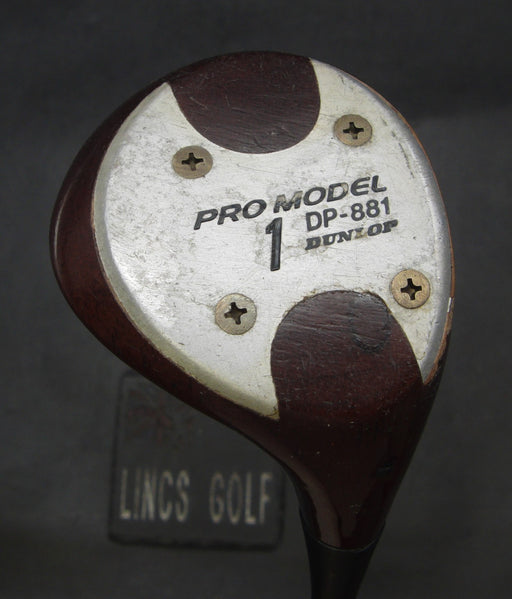 Dunlop Pro Model DP-881 Driver Stiff Steel Shaft Dunlop Grip