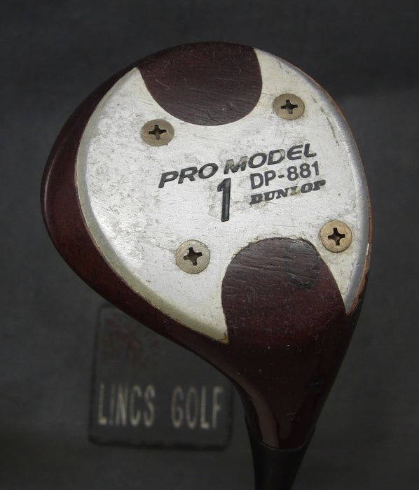 Dunlop Pro Model DP-881 Driver Stiff Steel Shaft Dunlop Grip