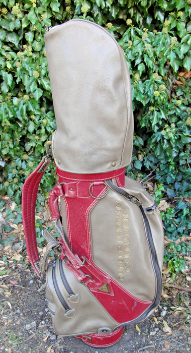 Vintage 6 Division Dunlop Phoenix Tournament Golf Cart Carry Golf Clubs Bag*