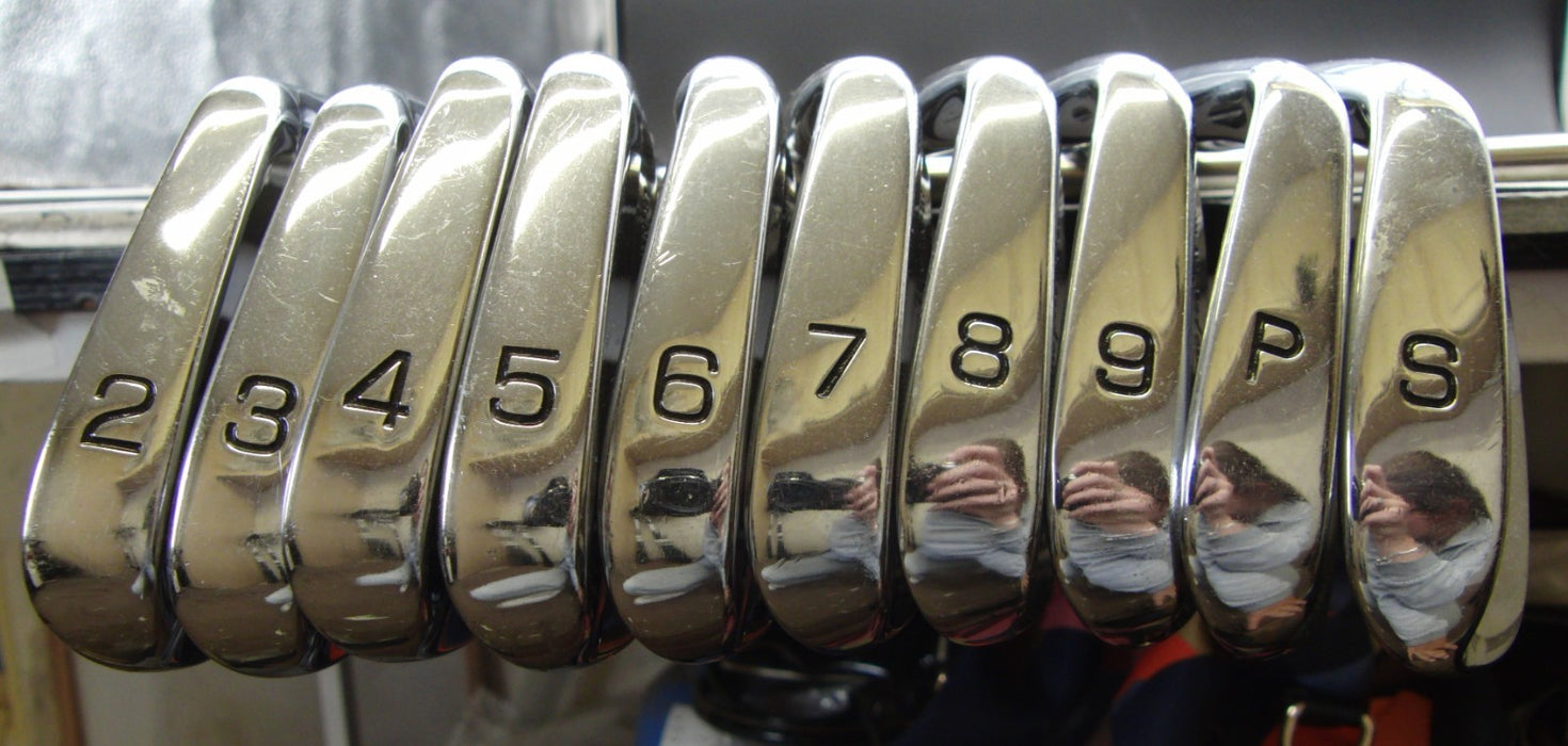 Set of 10x Mizuno Pro TN-87 Irons 2-SW Stiff Steel Shafts Rite Grips