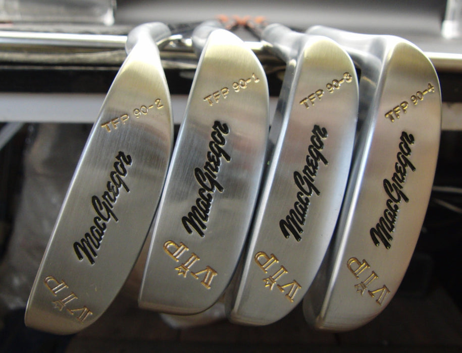 Set of 4x Brand New MacGregor VIP TFP Putter 99cm Length Steel Shafts & HC