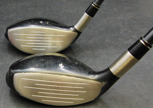 Ladies Set of 2 Taylormade Burner 22° 4 Hybrid & 18° 5 Wood Ladies Graphite