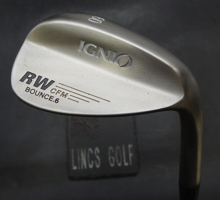 IGNIO RW CFM Bounce.6 Lob Wedge Stiff Steel Shaft Ignio Grip