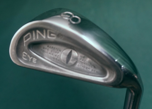 Ping Eye Black Dot Karsten 8 Iron Regular  Steel Shaft Golf Pride Grip