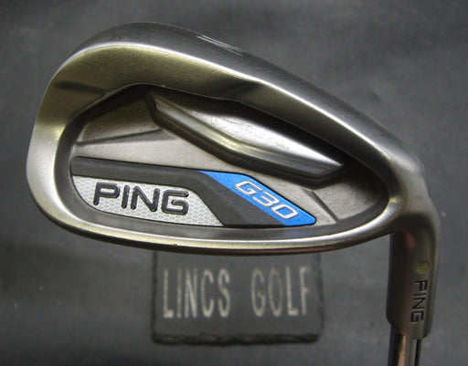 Ping G30 Yellow Dot Pitching Wedge Stiff Steel Shaft Black Grip