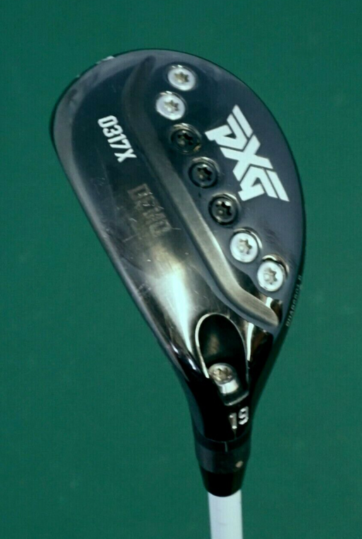 Left Handed PXG 0317 X 19° EX Demo Hybrid Regular Graphite Shaft Golf Pride Grip