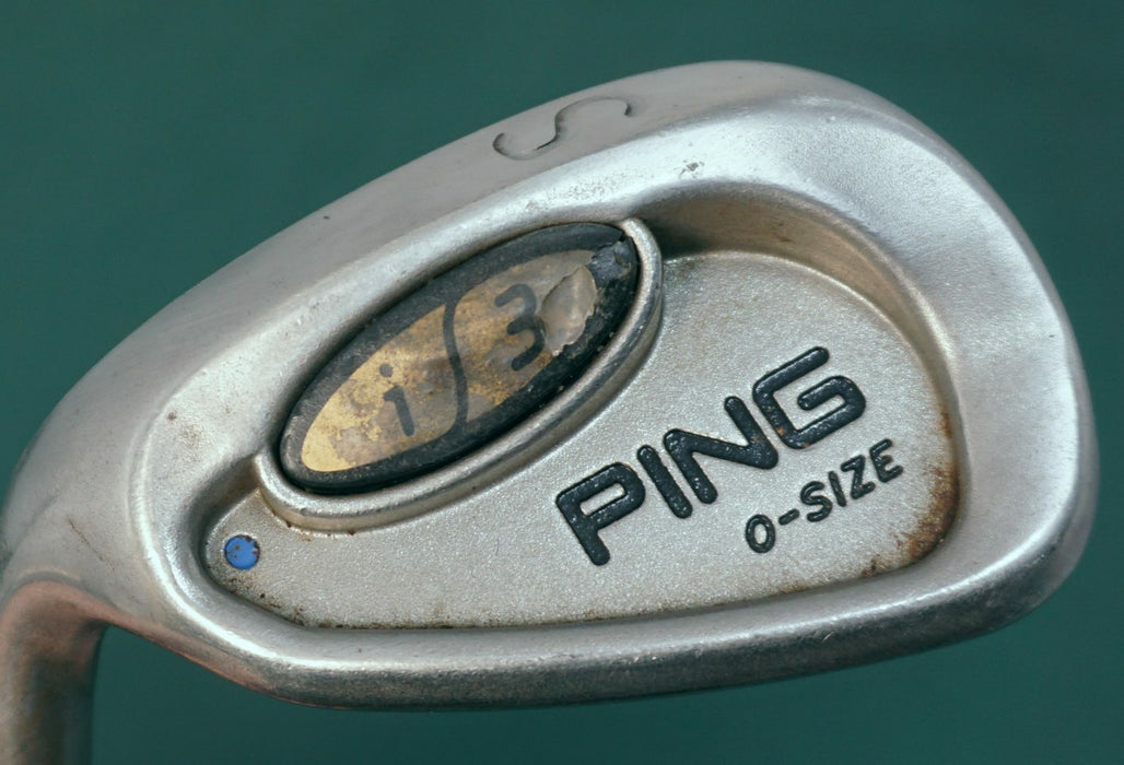 Left Handed Ping i3 0-SIze Blue Dot Sand Wedge Regular Steel Shaft Ping Grip