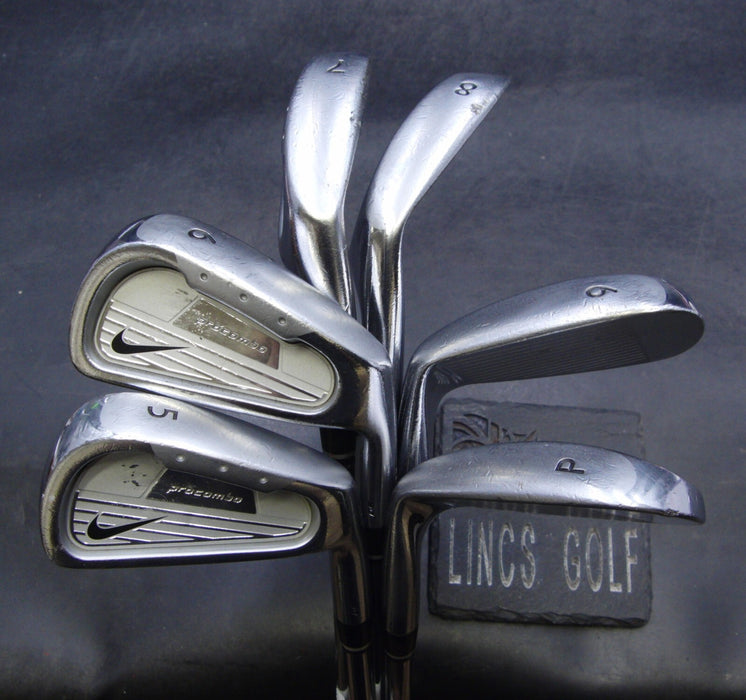 Set of 6 x Nike ProCombo OS Irons 5-PW Stiff Steel Shafts Nike Grips