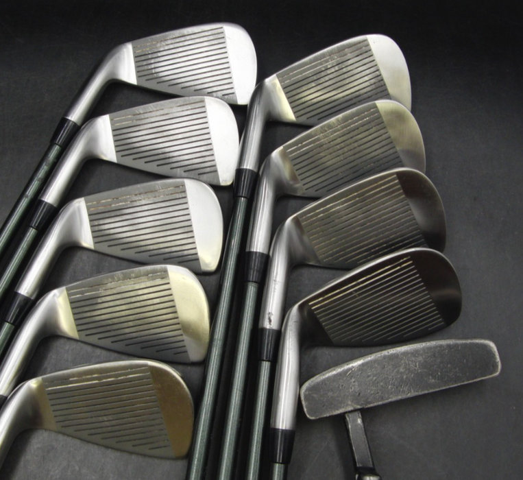 Set of Memphis M1 3SW+ Hibrid Driver+ Macgregor 3 Wood+ 5 Wood+ Ascot Putter