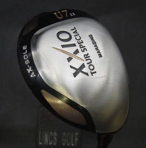 XXIO Tour Special AX-Sole Maraging 23° 7 Hybrid Stiff Graphite Shaft Dunlop Grip