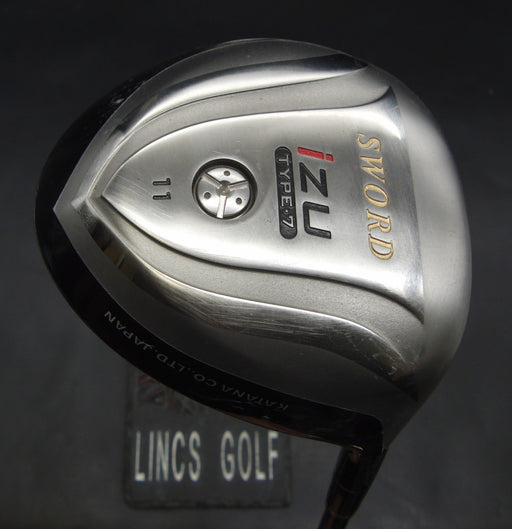 Katana Sword IZU Type-7 11° Driver Regular Graphite Shaft Sword Grip