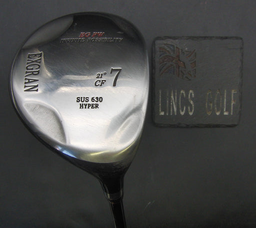 Exgran Sus 630 Hyper CF 21° 7 Wood Regular Graphite Shaft Black Grip