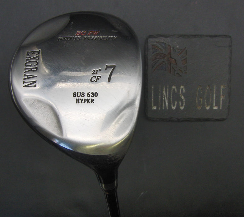 Exgran Sus 630 Hyper CF 21° 7 Wood Regular Graphite Shaft Black Grip