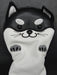Set of 2x Hello NRC Akita Dog Wood Head Covers