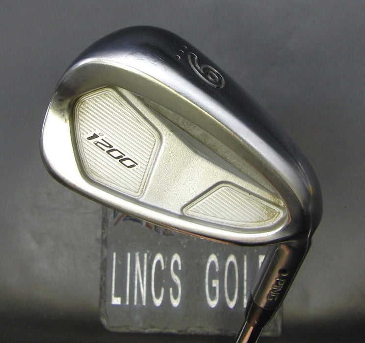 Ping i200 Black Dot 9 Iron Seniors Steel Shaft Ping Grip