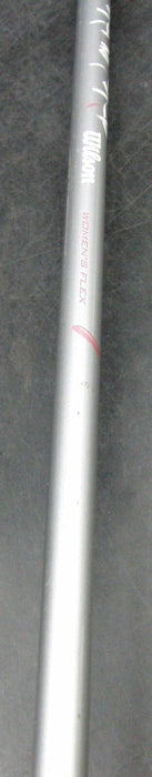 Ladies Wilson Hope Platinum 22° Hybrid Ladies Graphite Shaft Wilson Grip