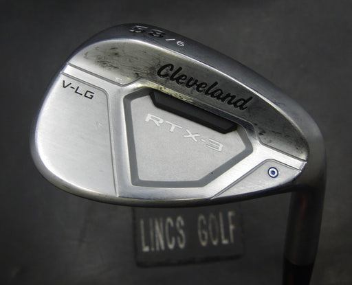 Cleveland RTX-3 V-LG 58° Sand Wedge Stiff Steel Shaft Cleveland Grip