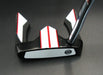 Odyssey White Rize Teron Putter + Head Cover, 85cm Long