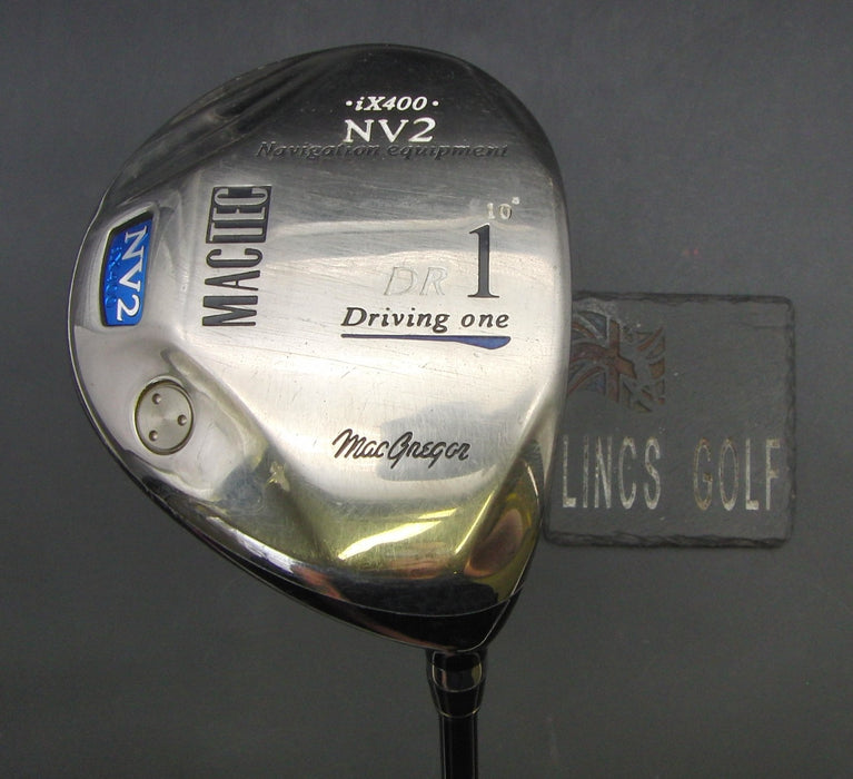 Macgregor Mactec iX400 NV2 10° Driver Regular Graphite Shaft Golf Pride Grip