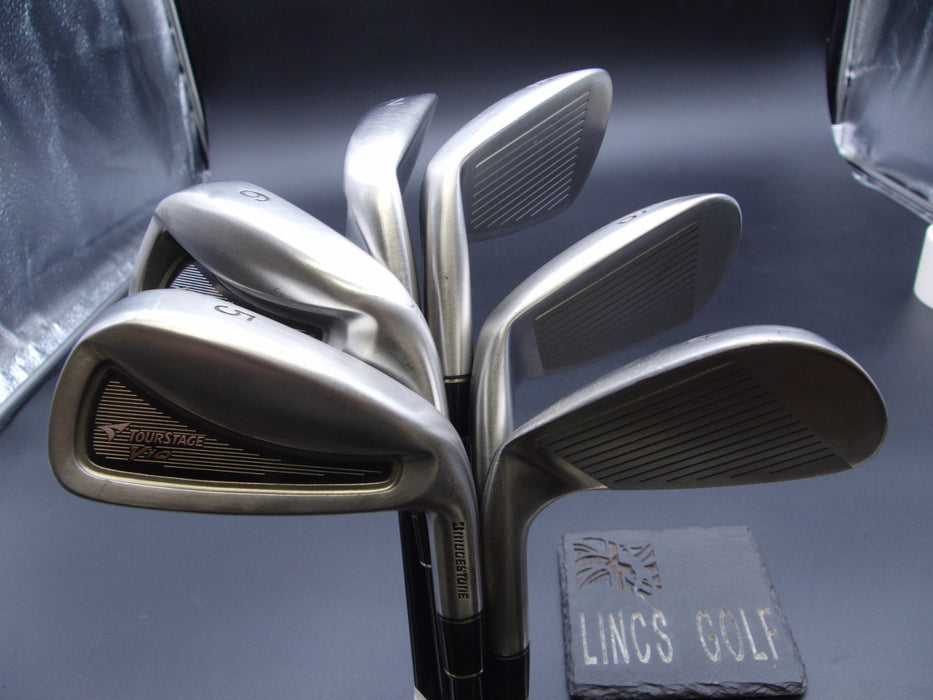 Set of 6x Bridgestone TourStage ViQ Irons 5-PW Regular Graphite Shafts*
