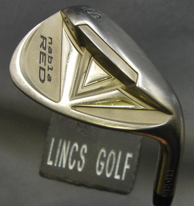 PRGR Nabla Red Sand Wedge Regular Graphite Shaft Riuiera Grip