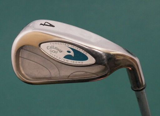 Ladies Callaway Hawkeye Tungsten Injected Titanium 4 Iron Ladies Graphite Shaft