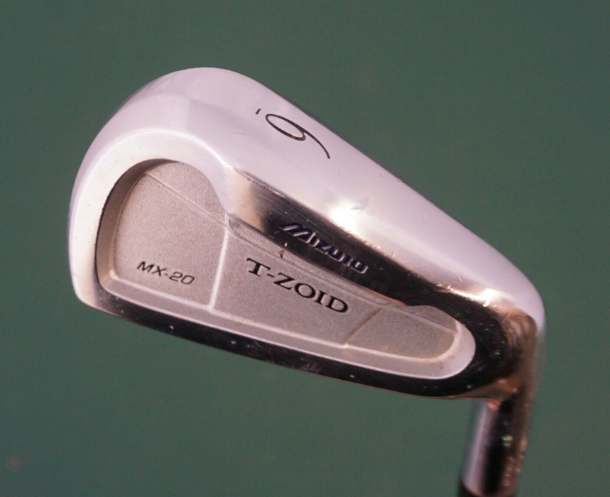 Ladies Mizuno MX-20 T-Zoid 6 Iron Ladies Graphite Shaft Mizuno Grip