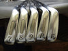 Set of 5x Mizuno JPX E300 Irons 7-PW+AW Stiff Steel Shafts GolfPride Grips*