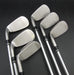 Set of 6x Lynx SS 5-PW Irons Regular Graphite Shafts Control Core Grips