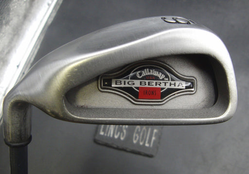 Left handed Callaway Big Bertha Alpha 1996 6 Iron Firm Graphite Shaft Callaway