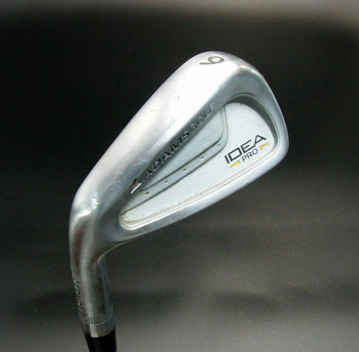 Left Handed Adams Idea Pro Forged 6 Iron Black Gold Regular Flex Steel Shaft