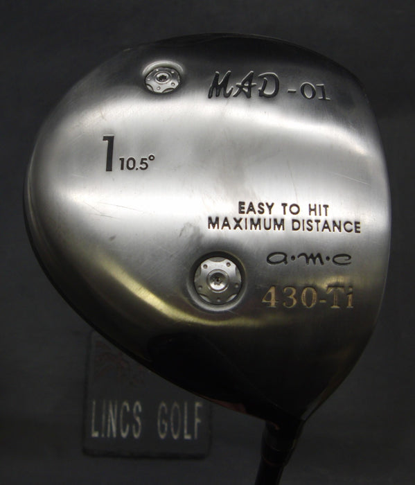 a.m.c MAD-01 430-Ti 10.5° Driver Stiff Graphite Shaft Royal Grip