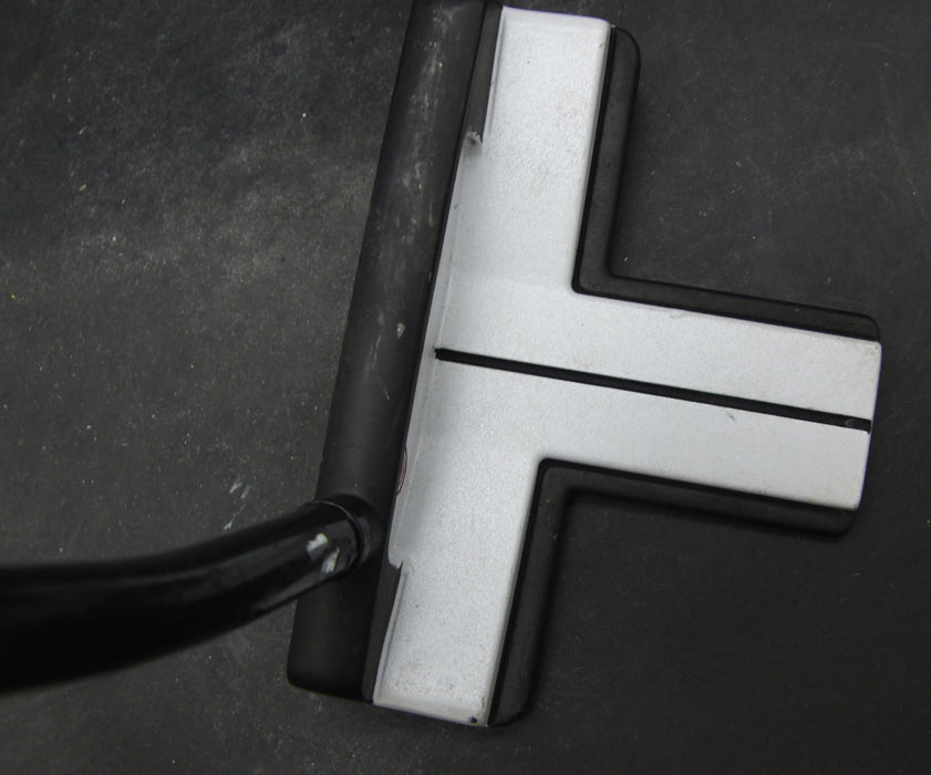 Odyssey Works Big T Blade Putter 88cm Length Steel Shaft Super Stroke Grip*