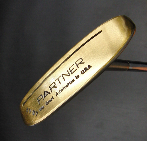 Rare Japanese Partner M.UEDA SV 07 Putter 87cm Playing Length Steel Shaft