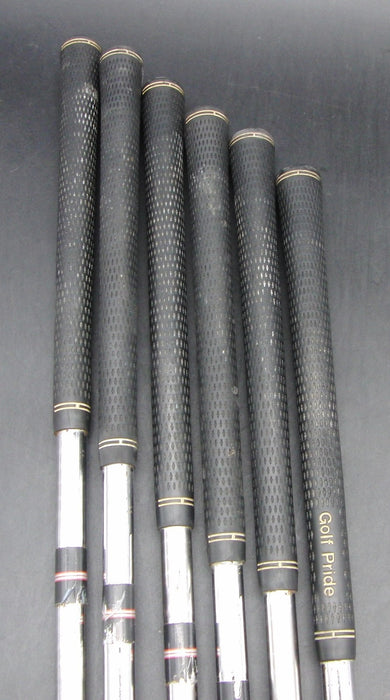 Set of 6x TaylorMade R7 5-PW Irons Stiff Steel Shafts Golf Pride Grips