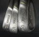 Set of 3 Ladies Yamaha Cutie Mate 5+9 Irons & Pitching Wedge Ladies Steel Shafts