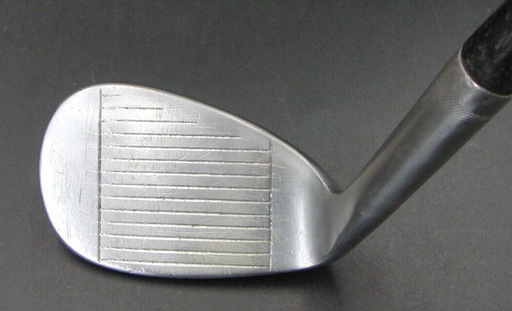 Vintage Tom Morris St Andrews De-Luxe 8 Iron Regular Steel Shaft Black Grip