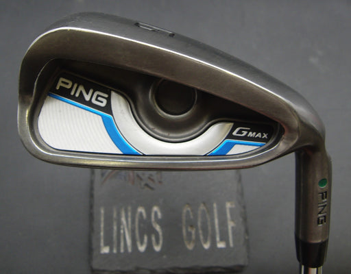 Ping G Max Green Dot 6 Iron Stiff Steel Shaft Golf Pride Grip