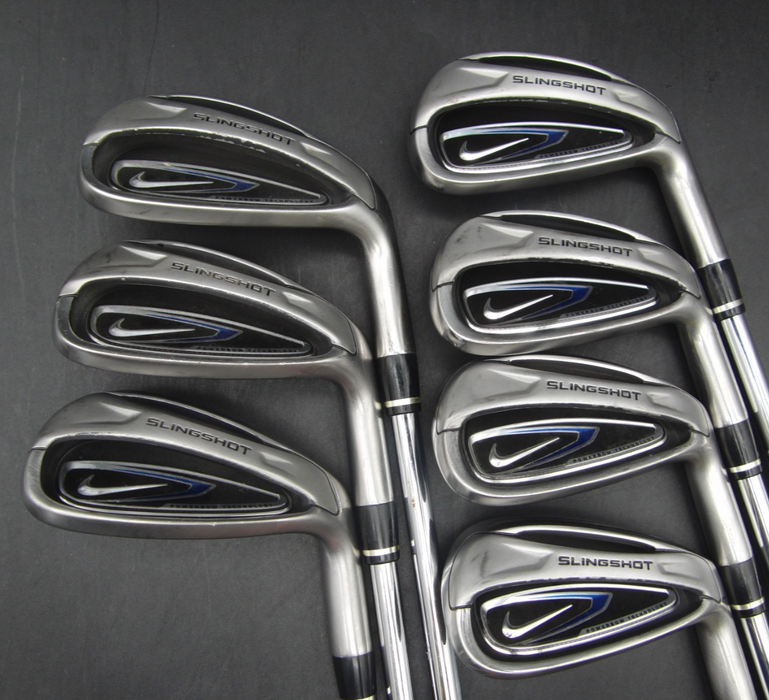 Set Of Nike Slingshot 5-PW/SW Irons + Nike 3 Wood + 4 Hybrid + Driver + Putter