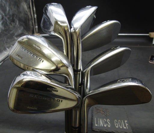 Set of 7x Yamaha Secret 01 Forged Irons 6-SW+AW Regular Graphite Shafts*