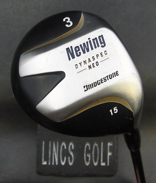 Bridgestone Newing Dynaspec Neo 15° 3 Wood Regular Graphite Shaft B/Stone Grip