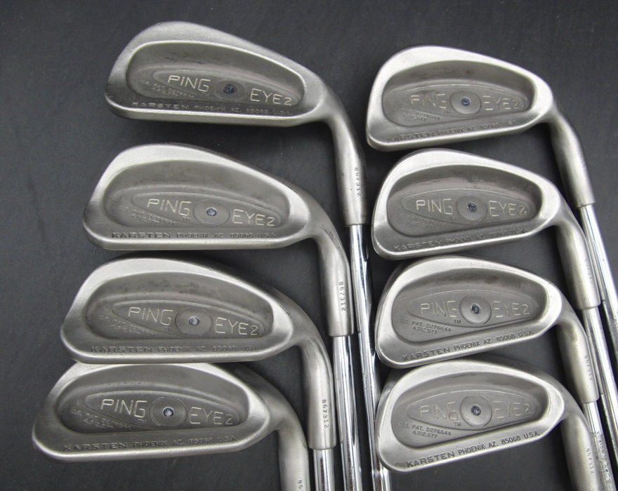 Set of Ping Eye 2 Blue Dot Iron 4-SW+Callaway Driver+ 3 Wood+ 4 Wood + Putter*