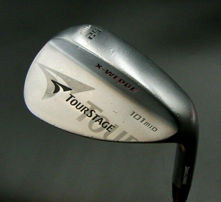Bridgestone TourStage X-Wedge 101mid 52 Gap Wedge Steel Shaft Golf Pride Grip