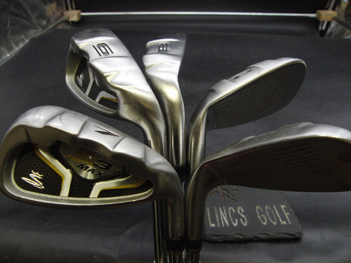 Set of 5 x Cobra S3 Max Irons 6-PW Stiff Steel Shafts Cobra Grips*