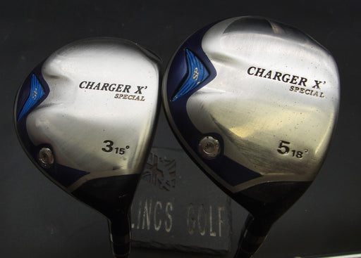 Set of 2 a.m.c Charger X Special 3+5 Woods Regular Graphite Shafts