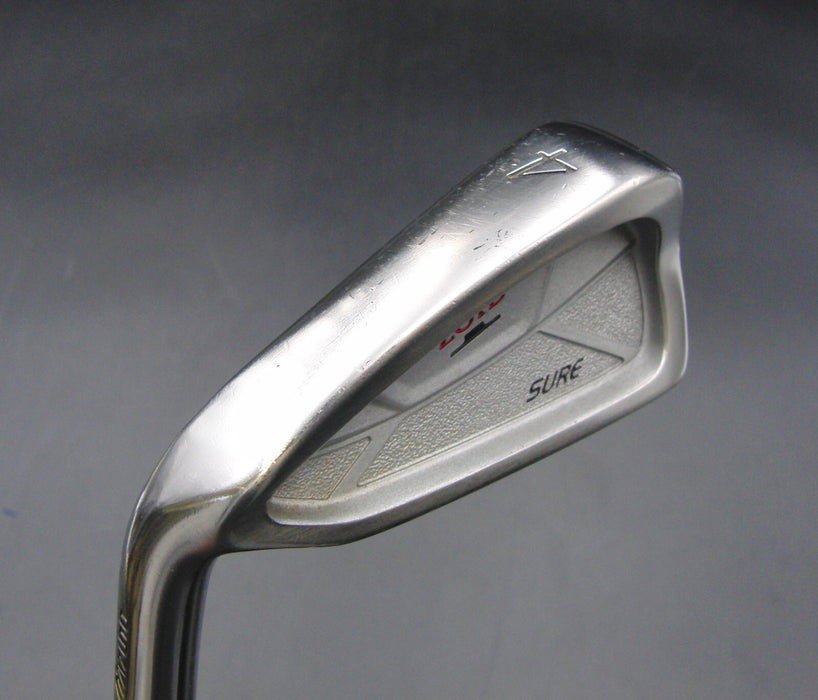 Left Handed Mizuno T-Zoid Sure 4 Iron Stiff Flex Steel Shaft Golf Pride Grip