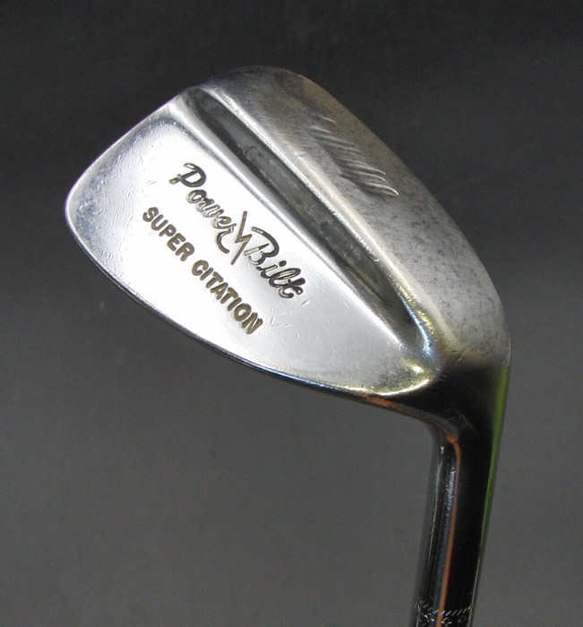 Power Bilt Super Citation Gap Wedge Regular Steel Shaft Golf Pride Black Grip