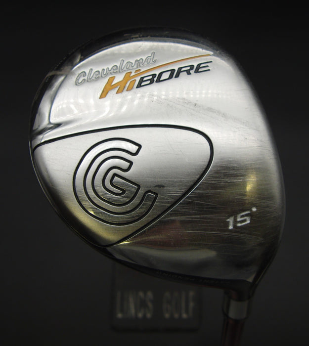 Cleveland Hibore 15° 3 Wood Stiff Graphite Shaft Cleveland Grip